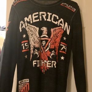 American Fighter Long Sleeve Size Small